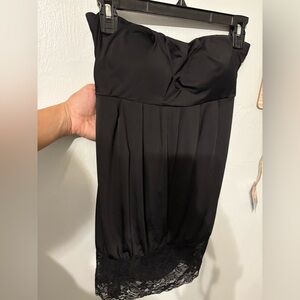 Body Central Black Strapless top